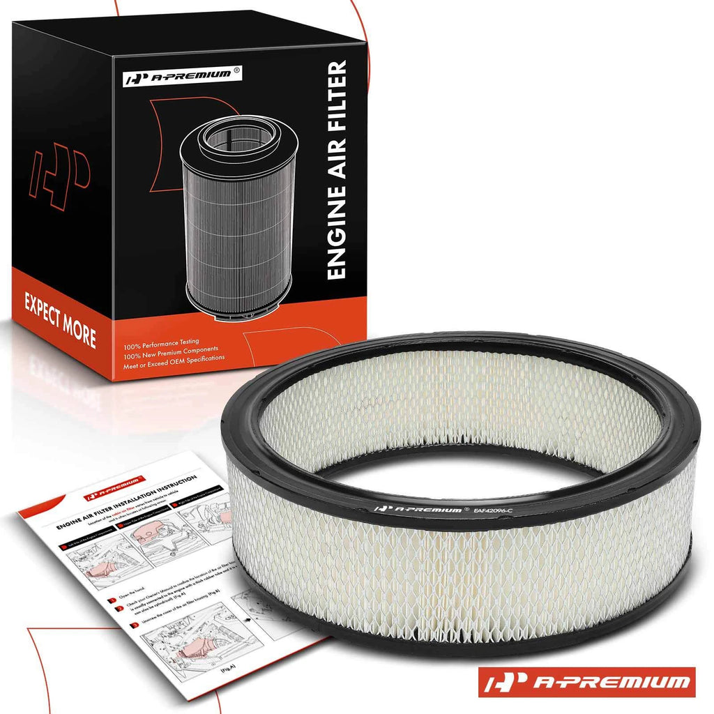 Engine Air Filter for Chevy Malibu, Impala, C1500, Suburban (1980–1985)