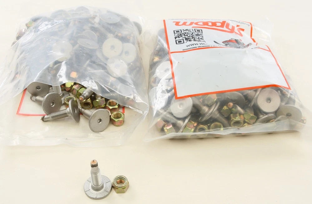 144 Pack Stainless Steel Snow Track Studs for WOODYS Signature Series
