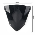 Windscreen w/Bracket for YAMAHA MT-25 MT-03 (2021-2022) Black