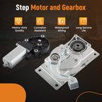 RV Gear Box Linkage & Motor for Kwikee Electric Steps (Fits Various Models)