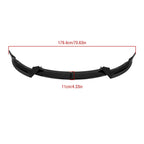 Front Bumper Lip Splitter for Tesla Model Y (2020–2024) Glossy Black