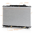 Aluminum OE Style Radiator for Honda Accord Crosstour/Acura RDX (2008–2018) DPI-2989