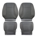 Gray Seat Cover for Ford F250 F350 F450 F550 XL WT (2017–2022)