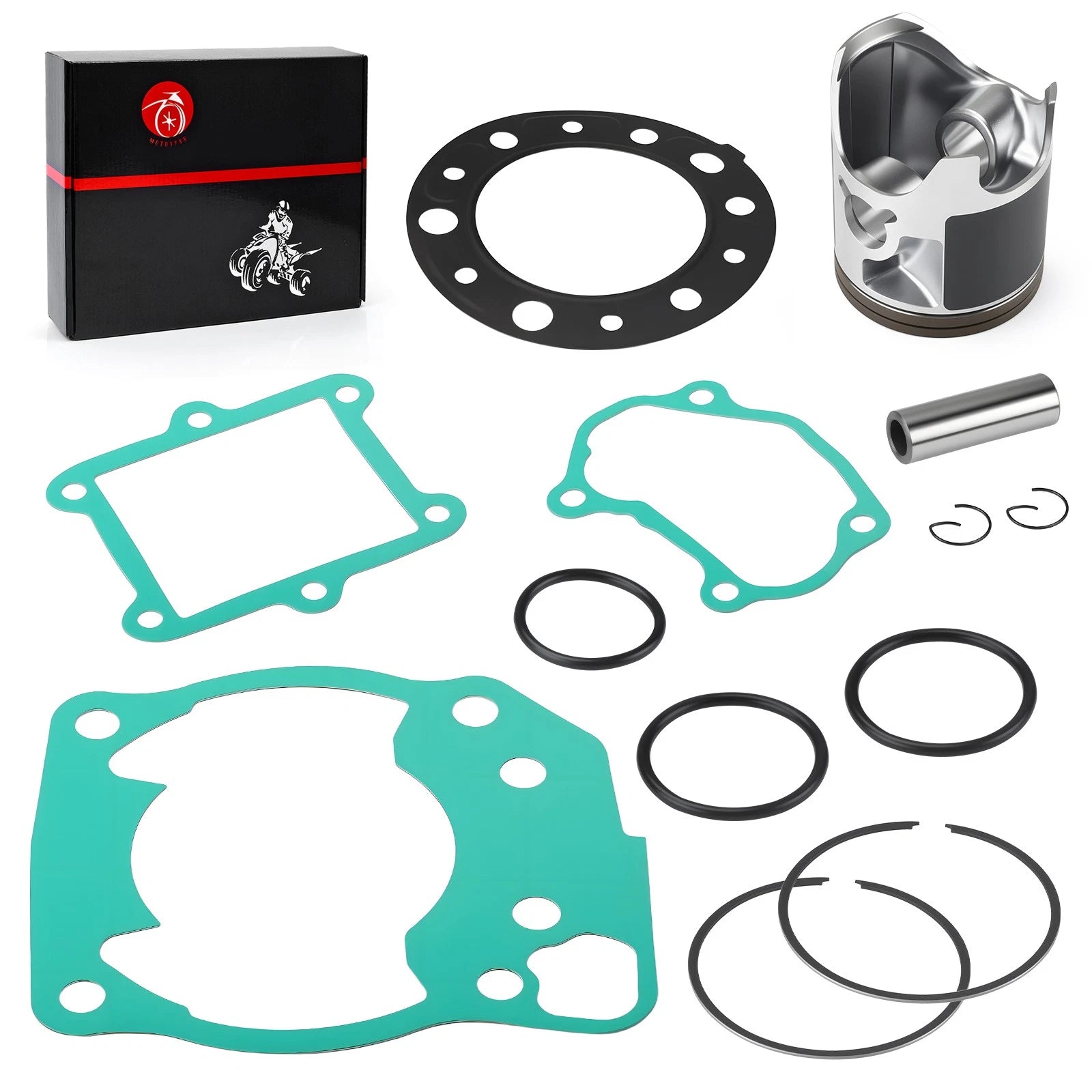 Piston Rings Gasket Kit for Honda CR250R (1997–2001) 66.4mm STD