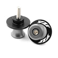 2X CNC Swingarm Spools Slider Stand Screws M6 for Yamaha YZF R1 R3 R6 (2015–2023)
