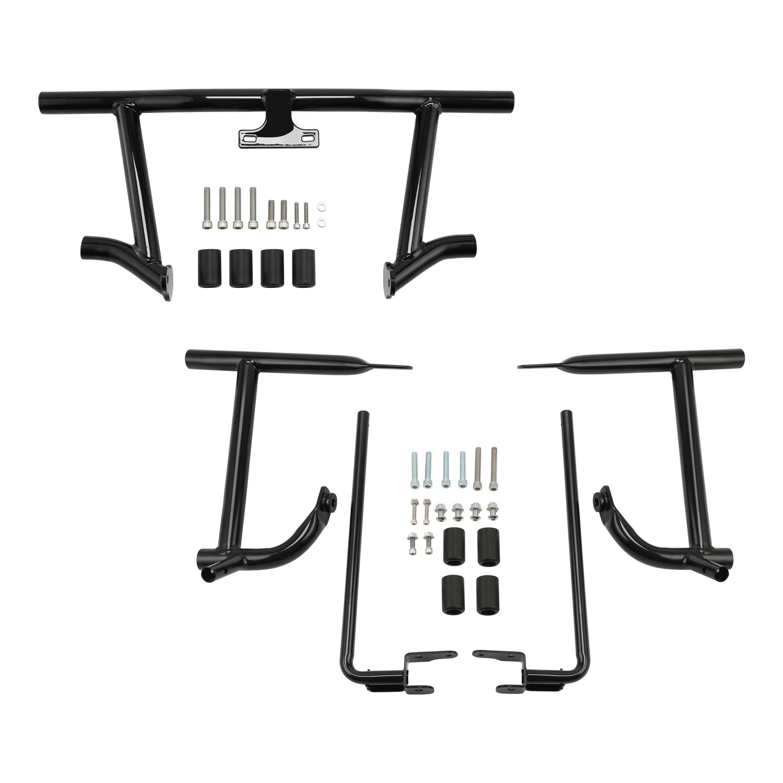 Engine Guard Crash Bar & Saddlebag Bracket for Harley Street Glide (2014–2023)