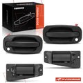 Set of 4 Textured Exterior Door Handles for Chevrolet Silverado