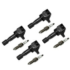 Set of 4 Ignition Coils & Spark Plugs for Honda Civic (2012)