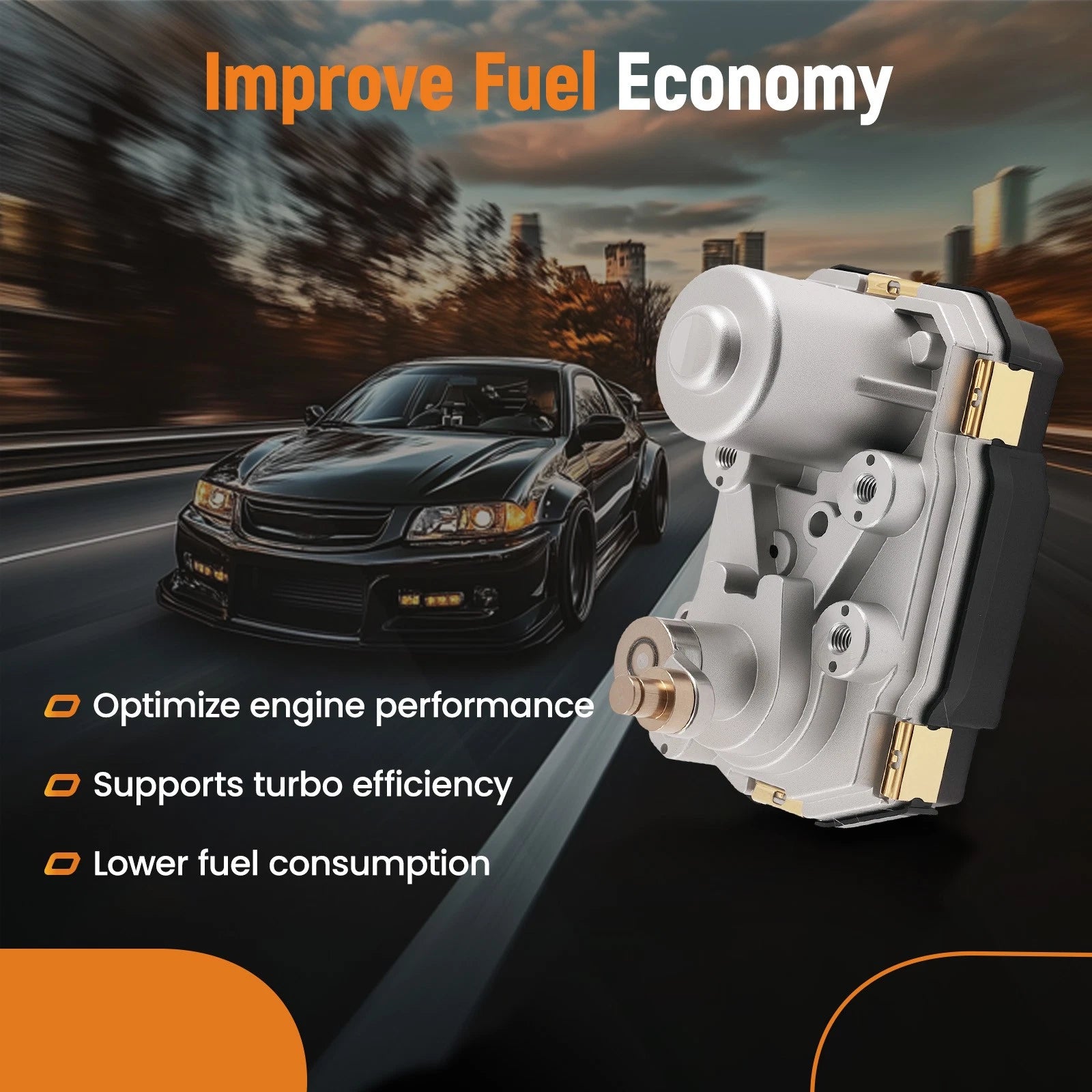 Electric Turbocharger Actuator for Hyundai Santa Fe, Tucson, Kia (2013–2022)