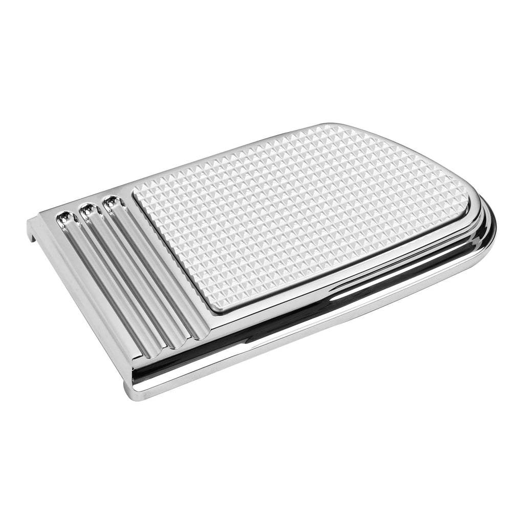 Chrome Brake Pedal Pad Pegs for Harley Touring Road Street Glide (1980–2024)