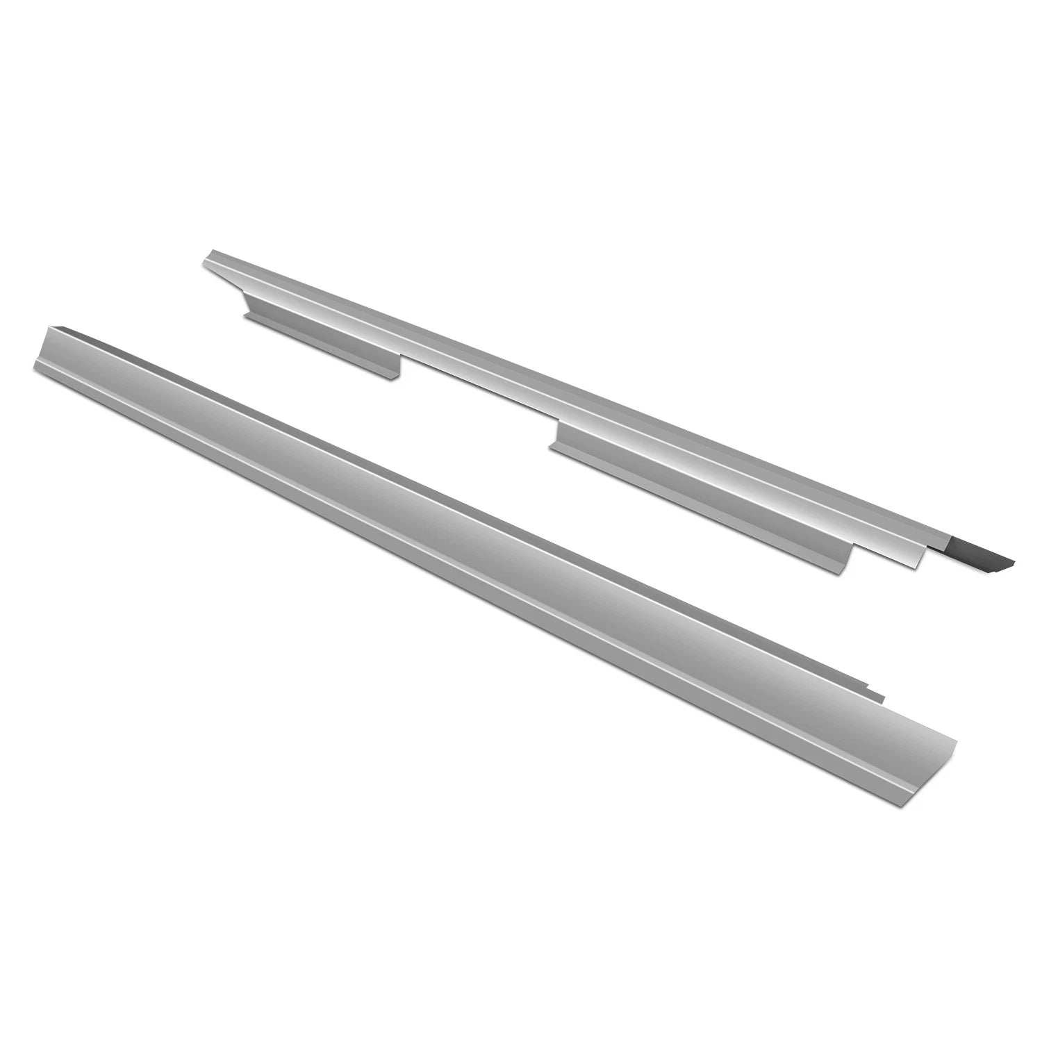 Rocker Panels for Ford Expedition (2007–2017) - Stamped Steel, Grey
