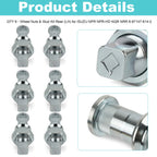 6PCS Wheel Nuts & Stud Kit for Isuzu NPR NPR-HD NQR NRR Reach