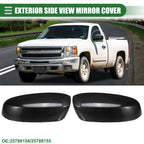 Set of 2 Rearview Mirror Covers for Chevrolet Silverado 1500 (2019–2023)
