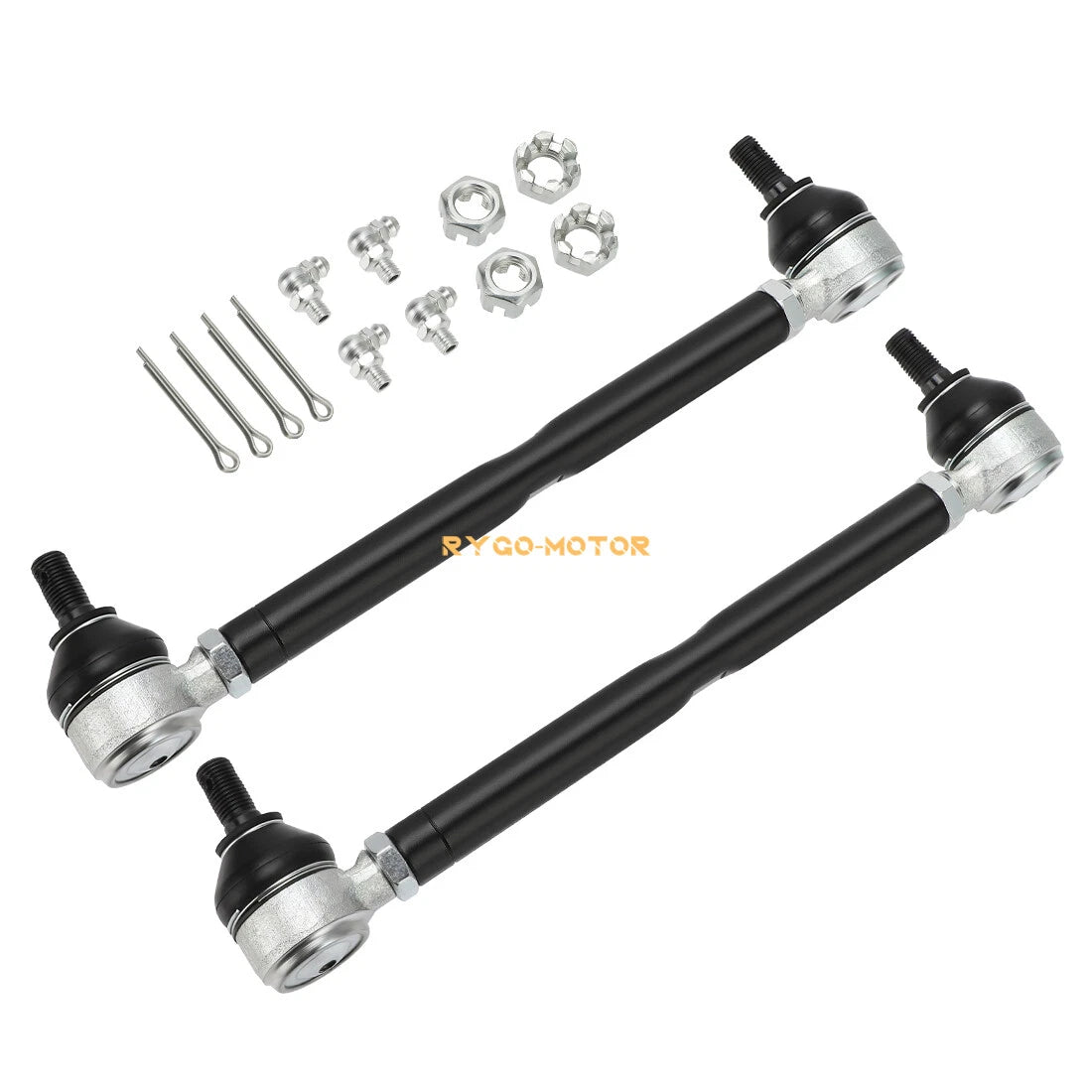 2X Tie Rod End Assembly Kit 70074-G01, 70074-G02 for EZGO E-Z-Go Golf Cart (1994–2023)
