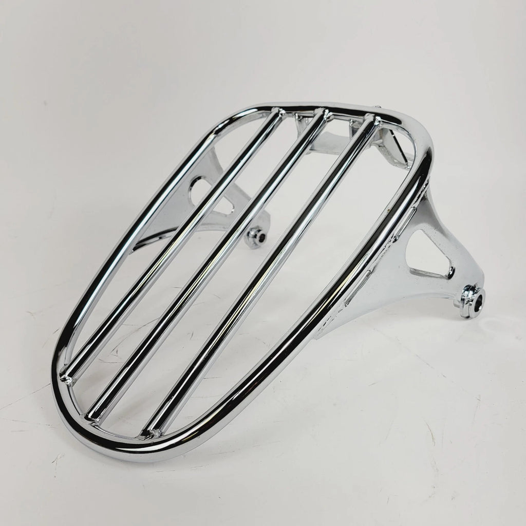 Chrome Solo Seat Luggage Rack for Harley-Davidson Softail Heritage Classic (2018–2024)