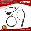 3X Engine Hood Release Cable for BMW X5 E53 (2000–2007)
