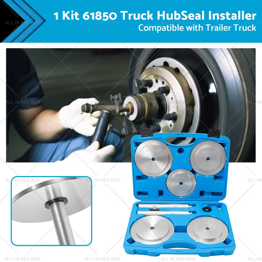 Hub Seal Installer Kit for Class 7 8 Trucks Trailers (61850)