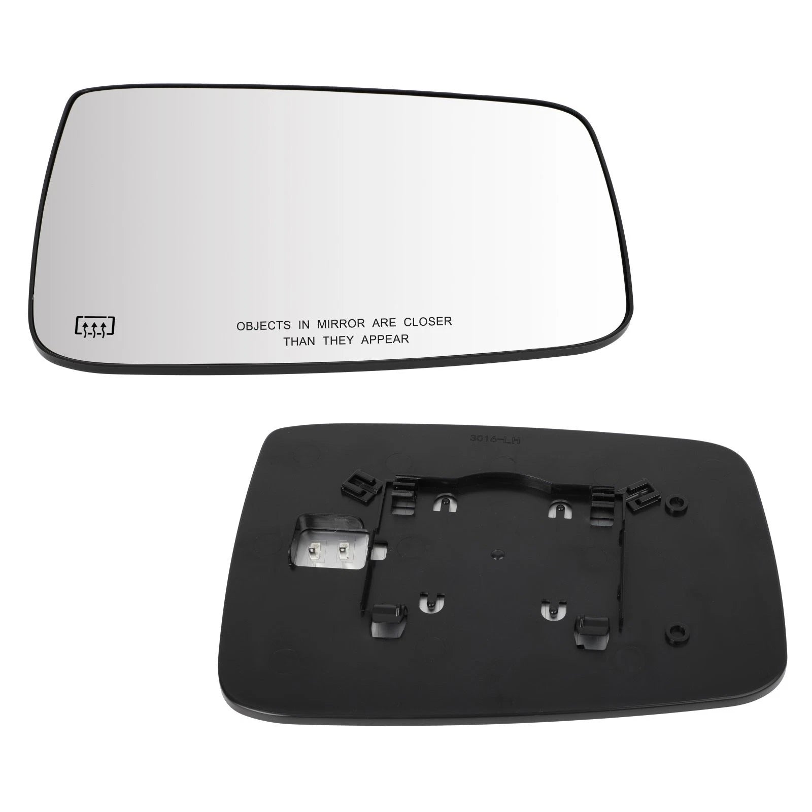 Set of 2 Heated Side Door Mirrors for Dodge Ram (2009–2018)