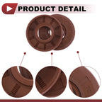 Set of 2 Oil Seal Rotary Shaft Seal FKM Rubber 20x50x8mm