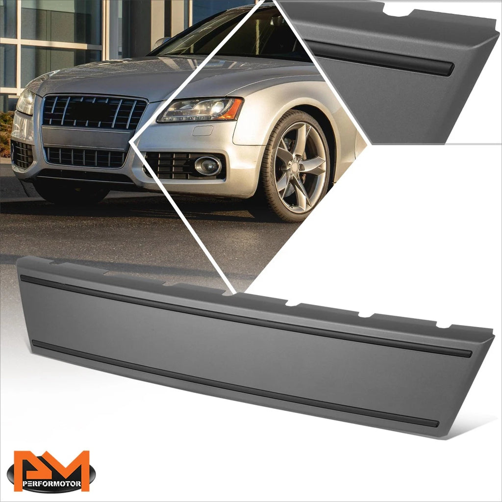 Front License Plate Bumper Cover Spacer Panel for Audi A4 A5 (2009–2016)