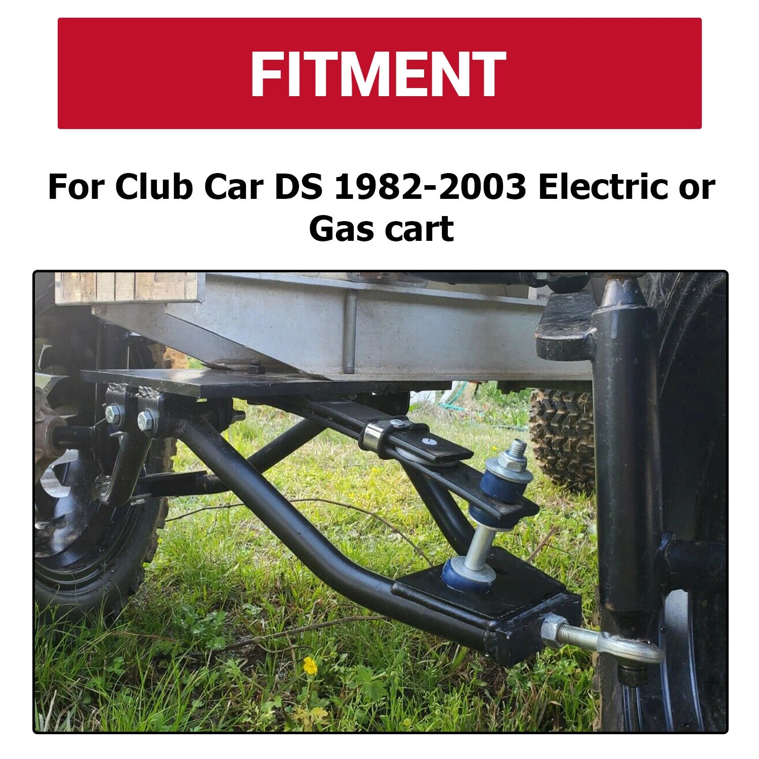 6" Double A-Arm Lift Kit for Club Car DS Golf Cart (1982–2003)