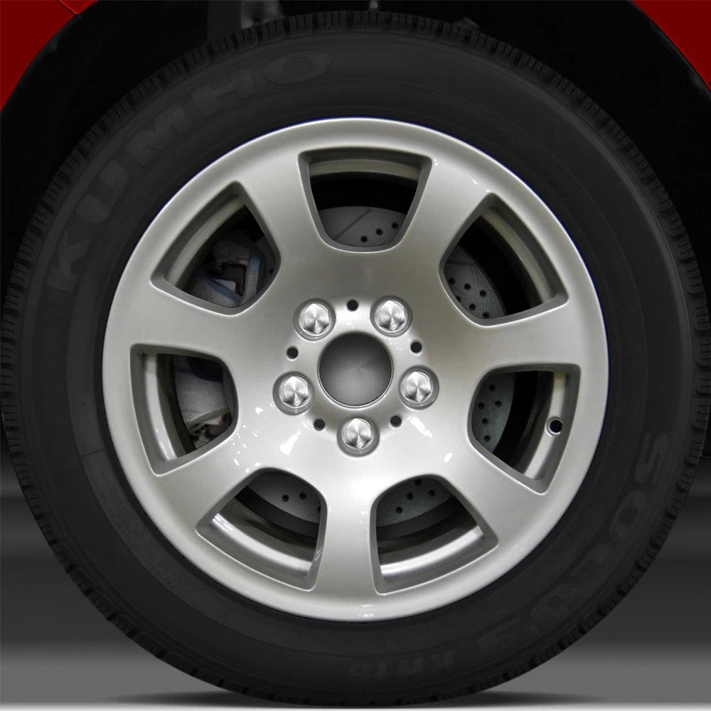 16x7 Factory Wheel (Bright Fine Metallic Silver) for 2004-2006 BMW 525i