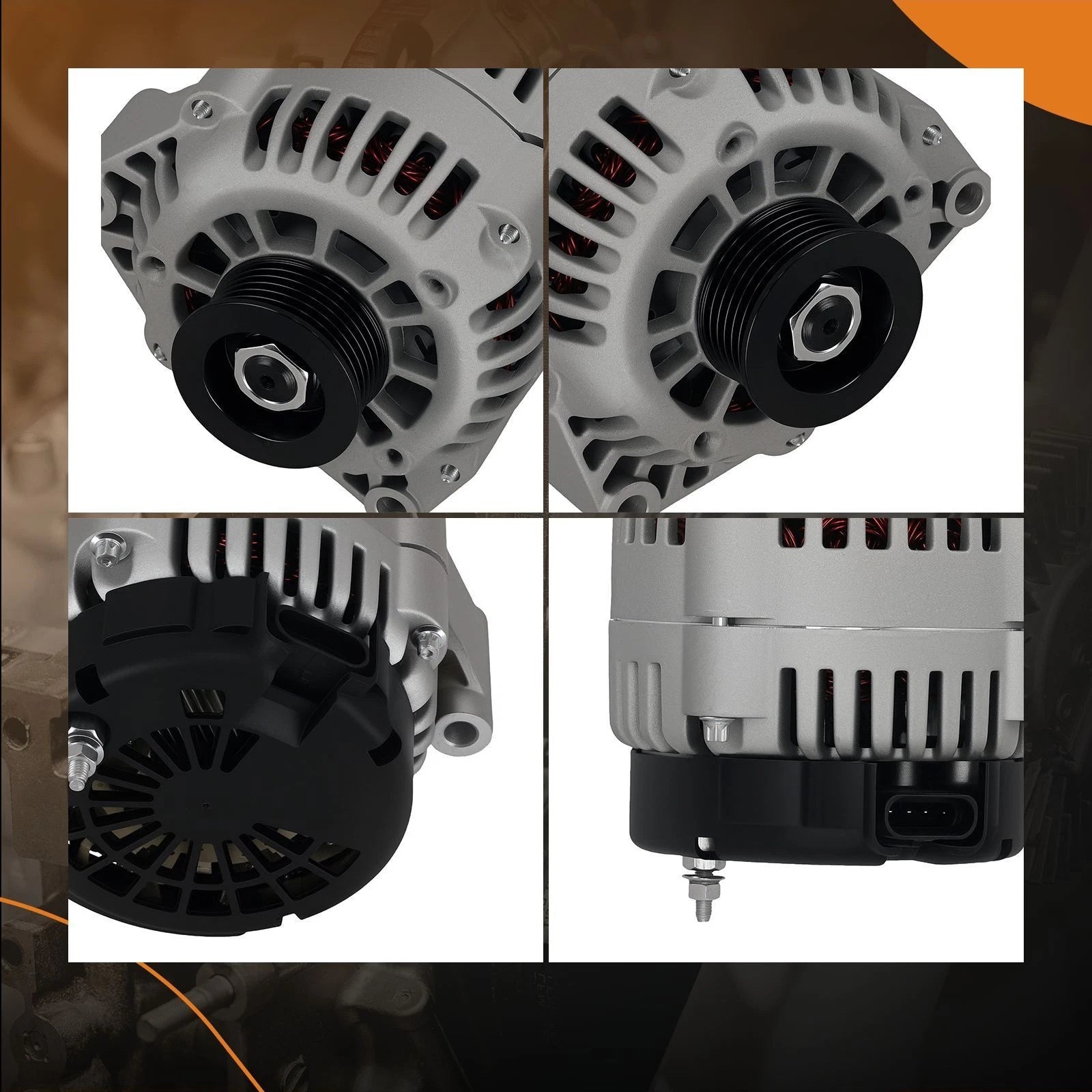 Alternator for GMC Savana, Sierra, Chevy Silverado, Suburban 1500 (1999–2005)