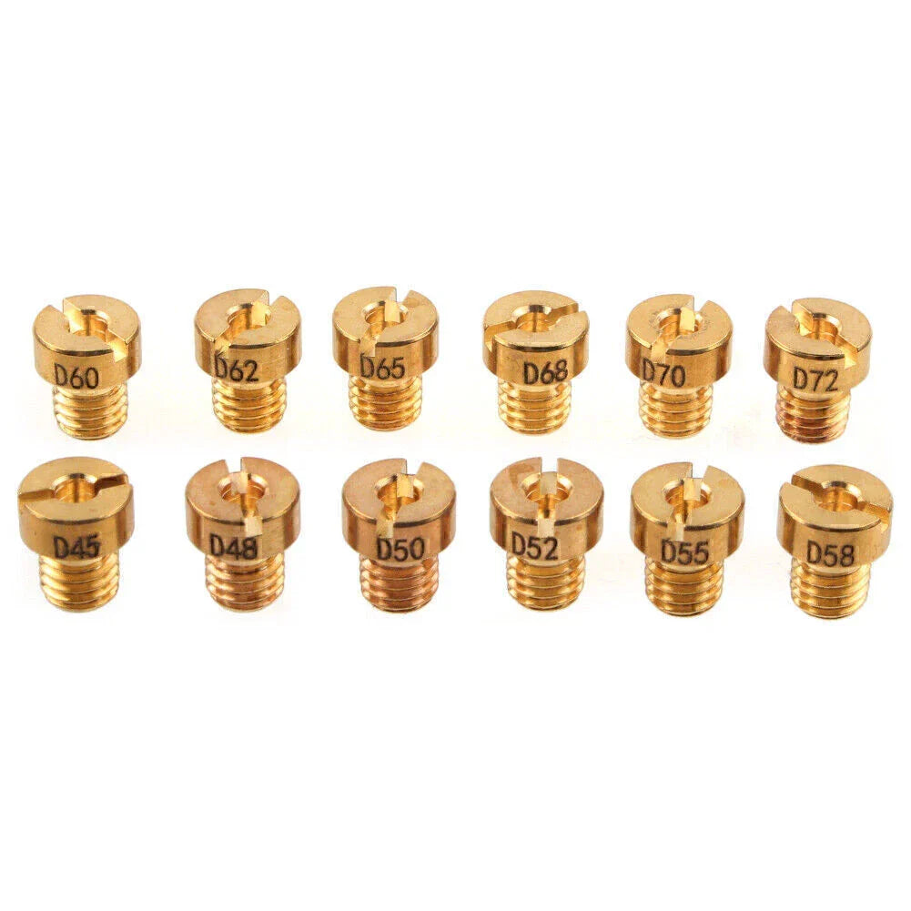5mm Carburetor Main Jets  #45-#72 for Dellorto Sha Phbg