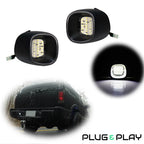 White LED License Plate Lights for Chevy Blazer S10 GMC Sonoma Jimmy
