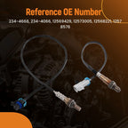 2X O2 Oxygen Sensor for Pontiac G5 (2007–2010) 234-4668 234-4066