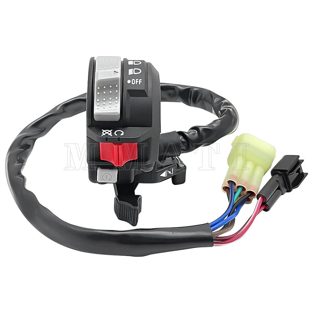 Handlebar Stop Kill Switch for Yamaha YFM350 Bruin Grizzly Raptor Wolverine (1999–2006)