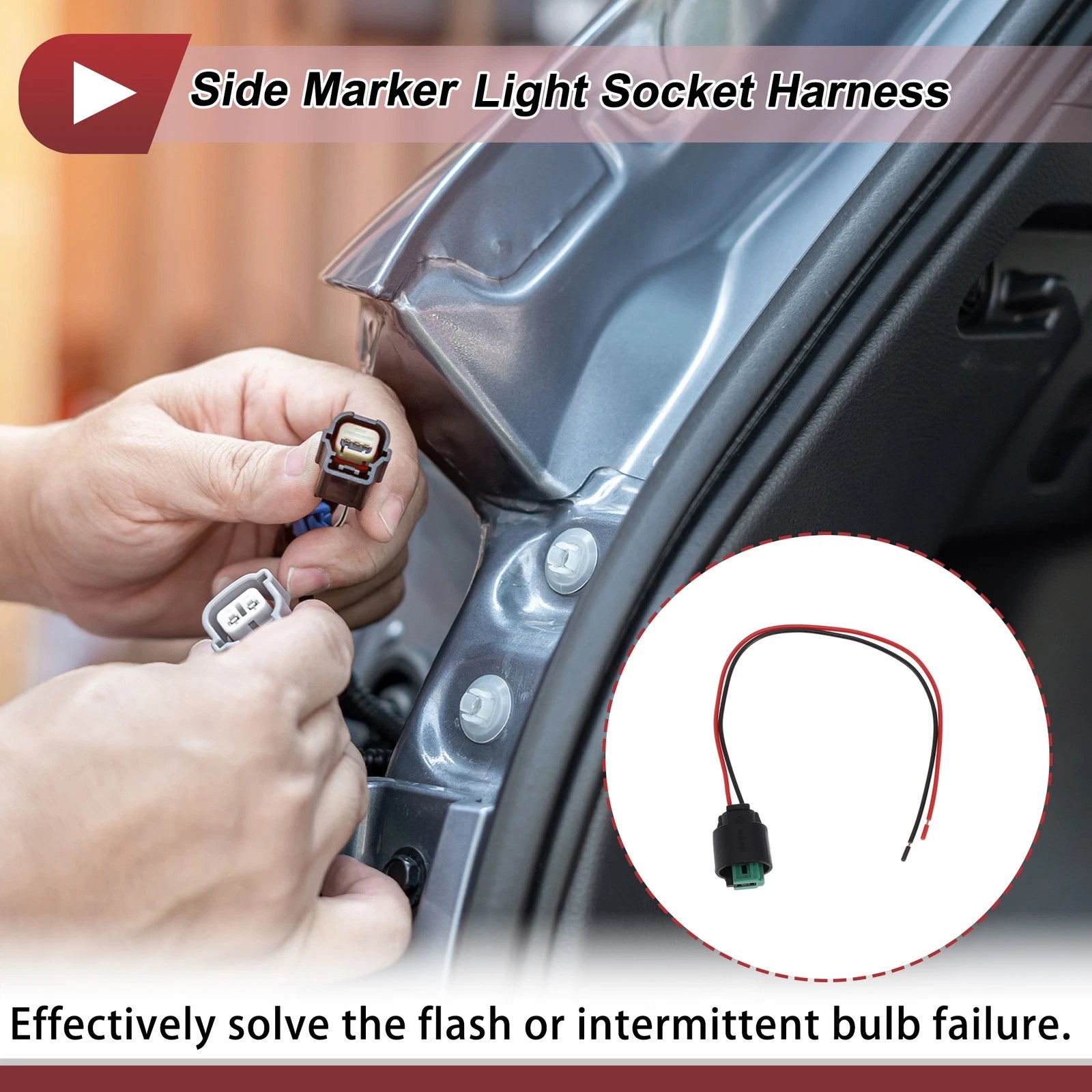 Side Marker Light Socket Wiring for BMW 1 3 Series (1997–2013) No. 8382104