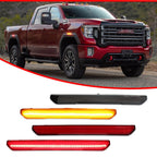 Set of 4 LED Side Marker Lamps for GMC Sierra 2500HD 3500HD (2020–2024)