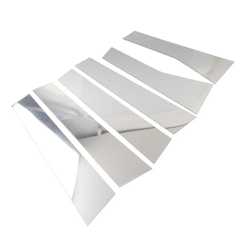 Set of 4 Pillar Post Door Window Cover Trim Kit for Mitsubishi Outlander (2022–2024)