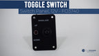 2-Pack Toggle Anchor Windlass Switch for Various Boats (12V) - FO3740
