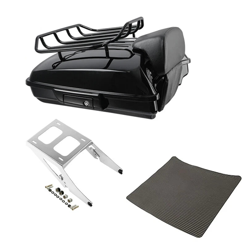 Razor Trunk Backrest Mount Rack for Harley Sport Glide (2018–2023)