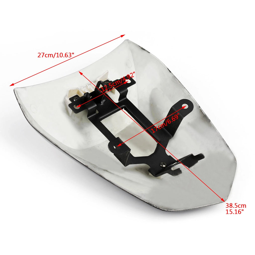 Rear Pillion Passenger Seat Cover Cowl for Kawasaki Ninja 650 ER6N ER6F (2012–2023)