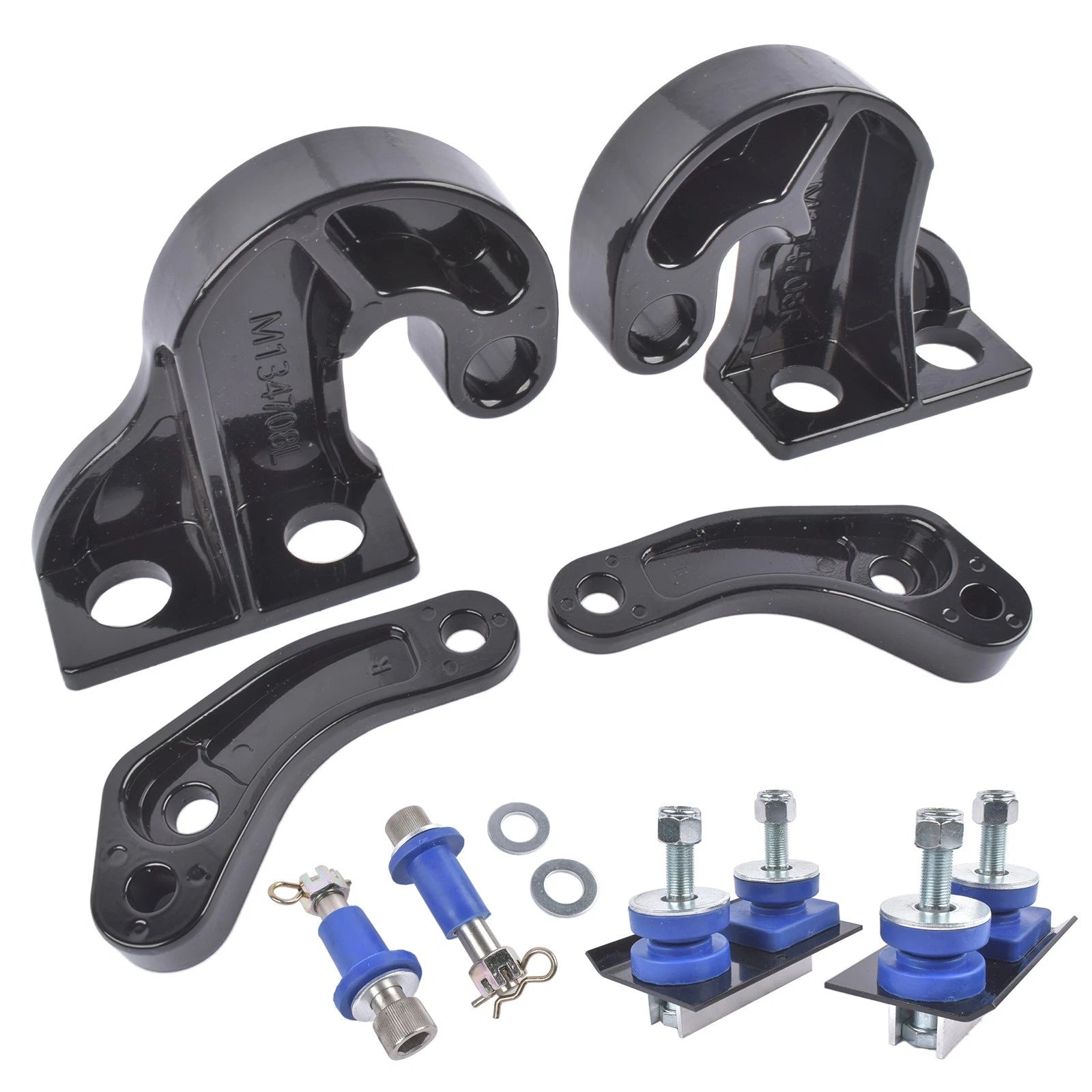 Lower Hood Pivot Bracket Kit for Peterbilt 377 378 379 (1994–2007)