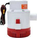 12V 3700 GPH Electric Submersible Bilge Pump for Marine Plumbing