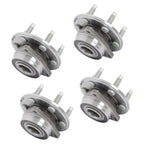 Set of 4 Wheel Bearing Hub Kit for Cadillac SRX (2010–2016)