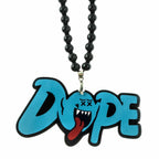 Ghost Letter Dope Car Rearview Mirror Hanging Charm for JDM Mario (---)