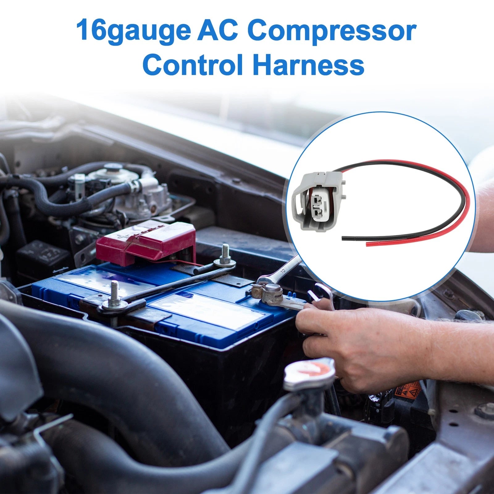 2 Pin A/C Compressor Control Valve Plug No.68140664AE for Ram 4000 (2019)