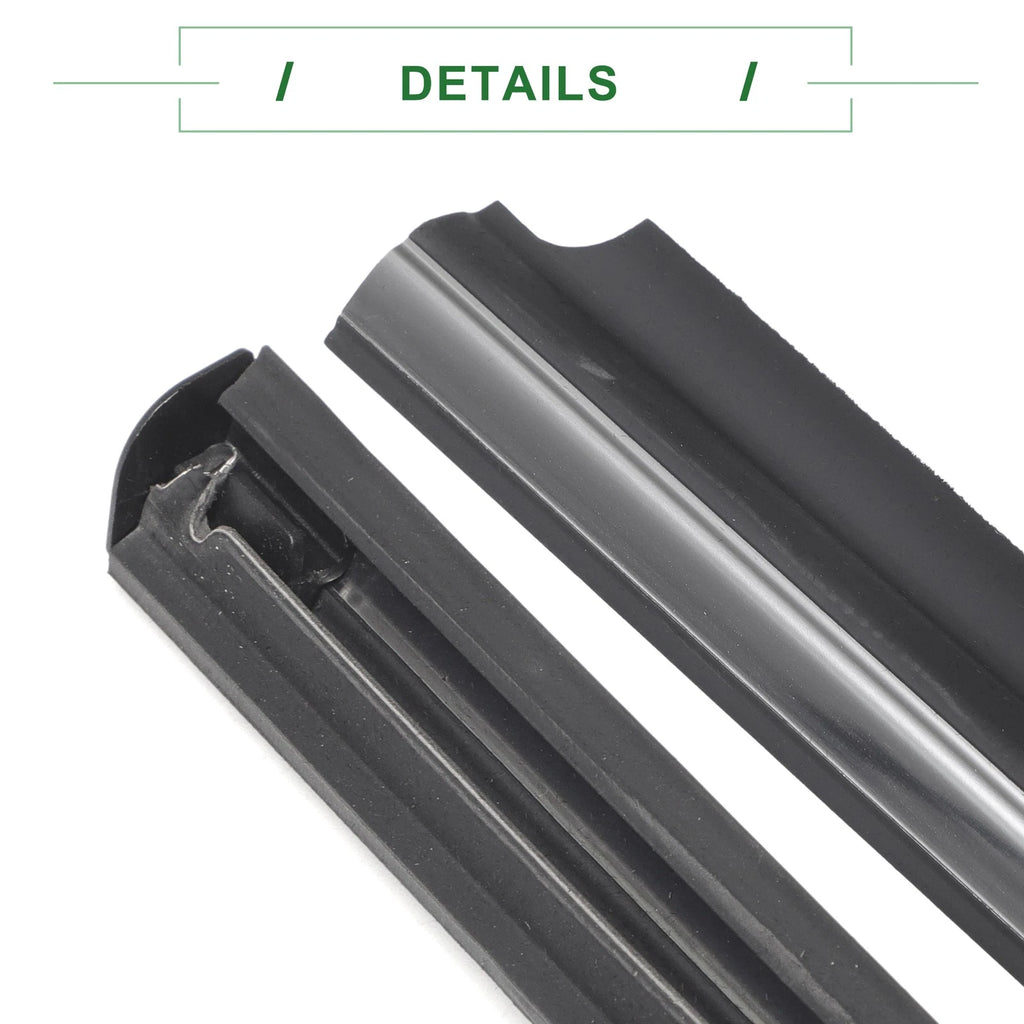 2X Rear Window Weatherstrip Seal for Toyota Camry (1997–2001)