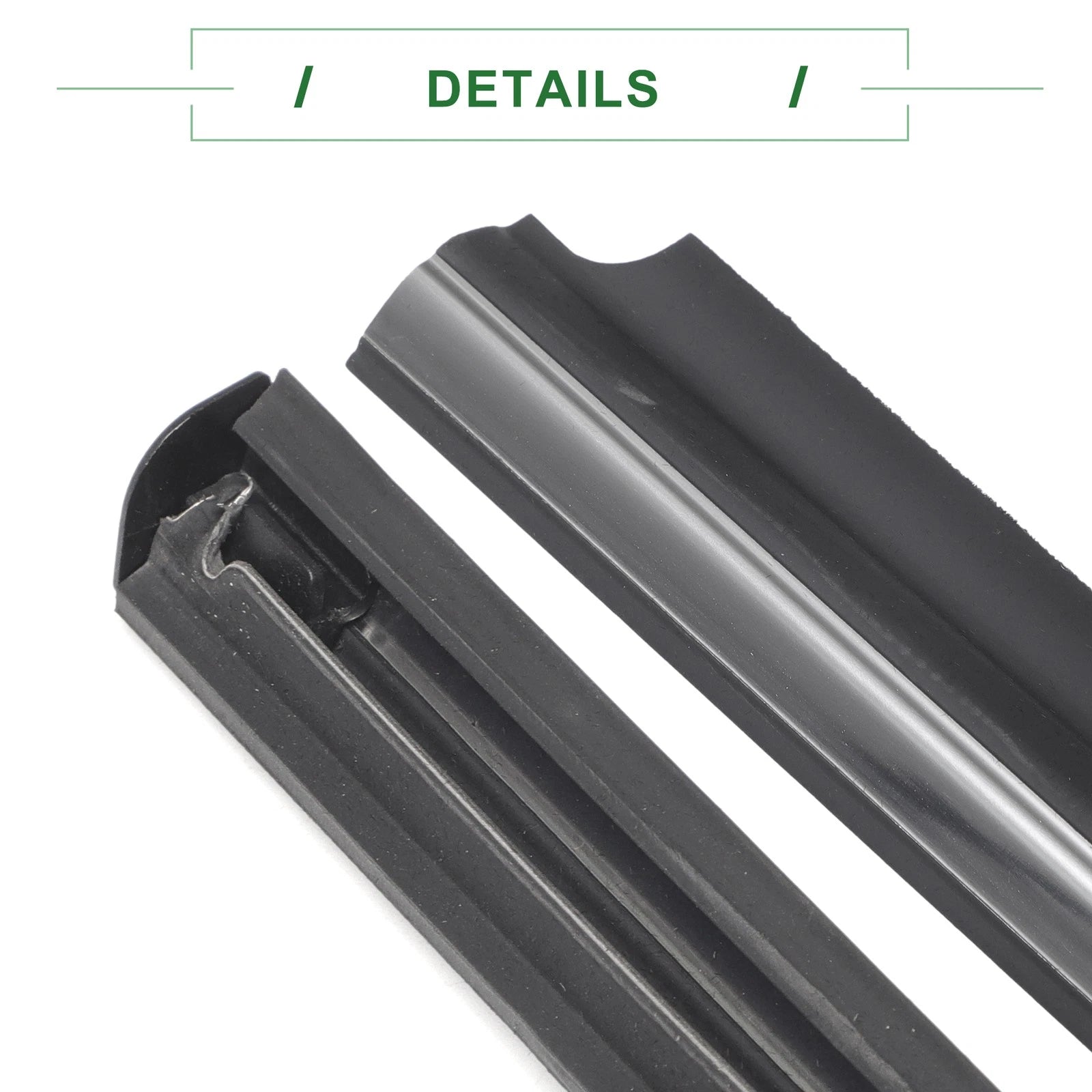 2X Rear Window Weatherstrip Seal for Toyota Camry (1997–2001)