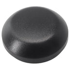 Black Windshield Wiper Nut Cover for Jeep Wrangler (2018)
