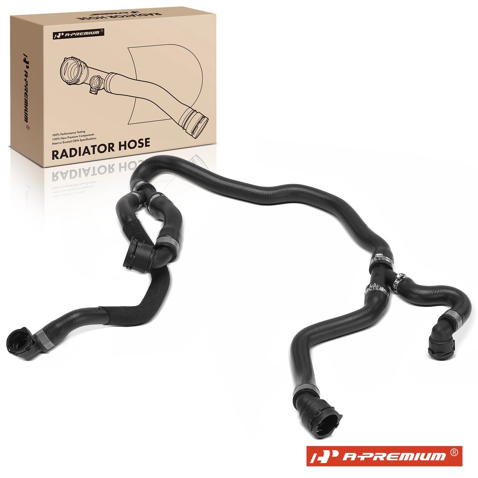 Outer Engine Radiator Coolant Hose for BMW 528i F10 (2011)