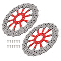 2 Front Brake Disc Rotors 299mm for Harley-Davidson Road King (2008–2021)