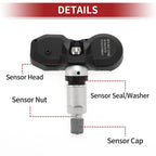Tire Pressure Sensor 433MHz for Porsche Boxster (2012–2016) No.4F0907275D