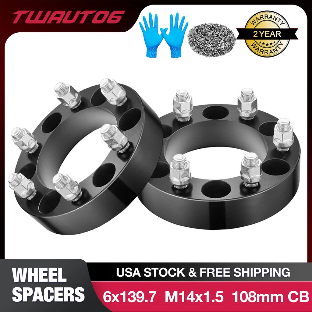 1.5" Wheel Spacers for Chevy Silverado GMC Sierra 1500 Suburban (2007–2013)