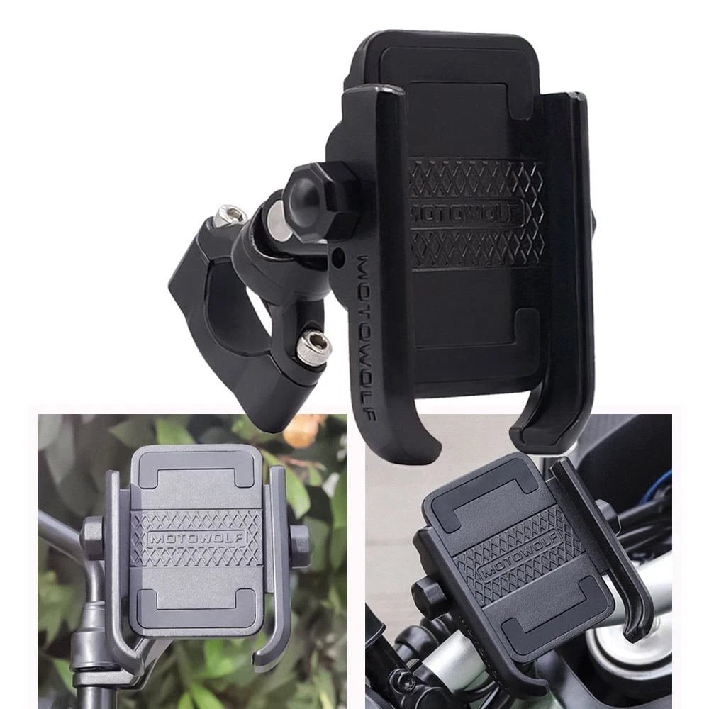 Handlebar Mount for Motorcycle Bike Bicycle (GPS Cell Phone)